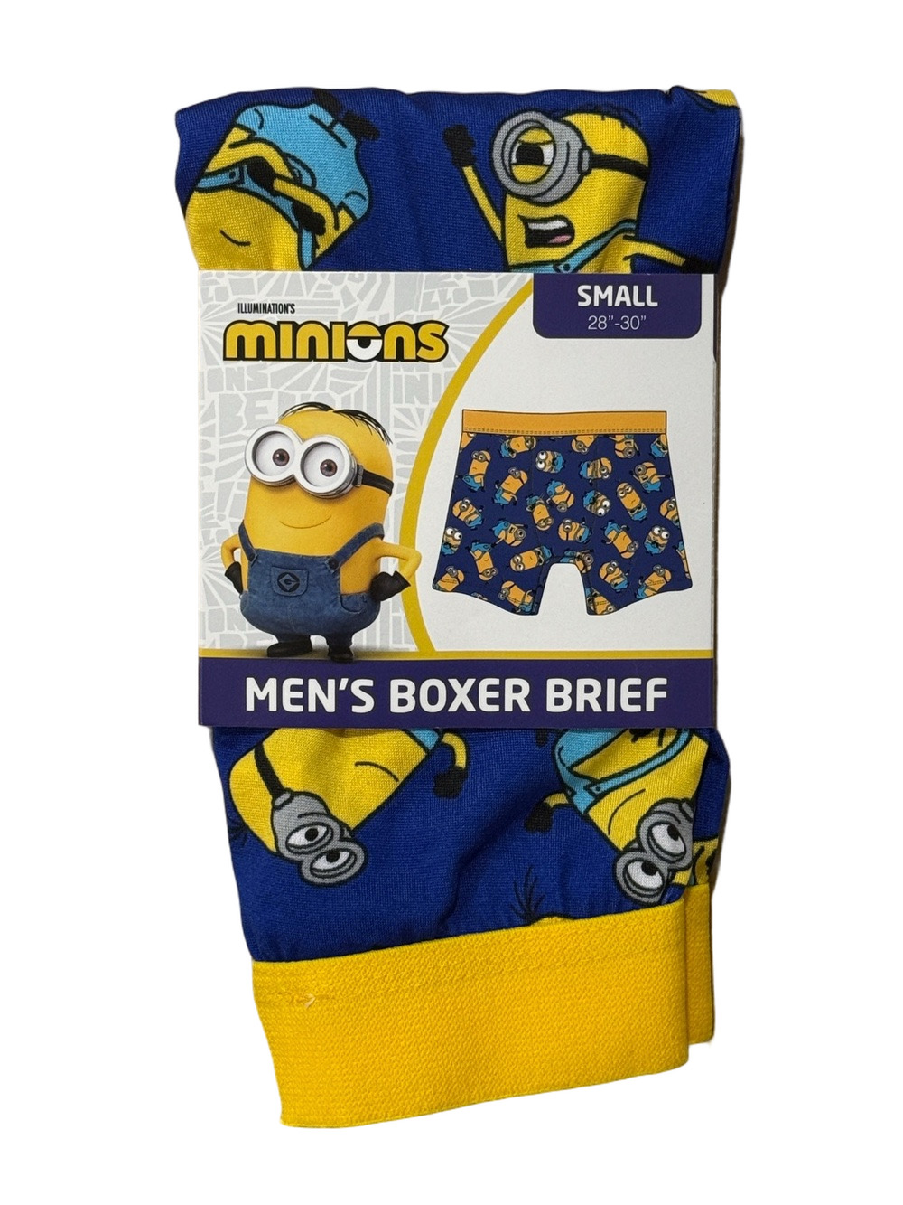 Mens Minions Licensed Boxer Briefs - Size Small - NWT